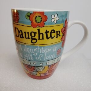 Daughter Spiritual Ceramic Coffee Mug Divinity Boutique 23778 Multicolor 12 oz.